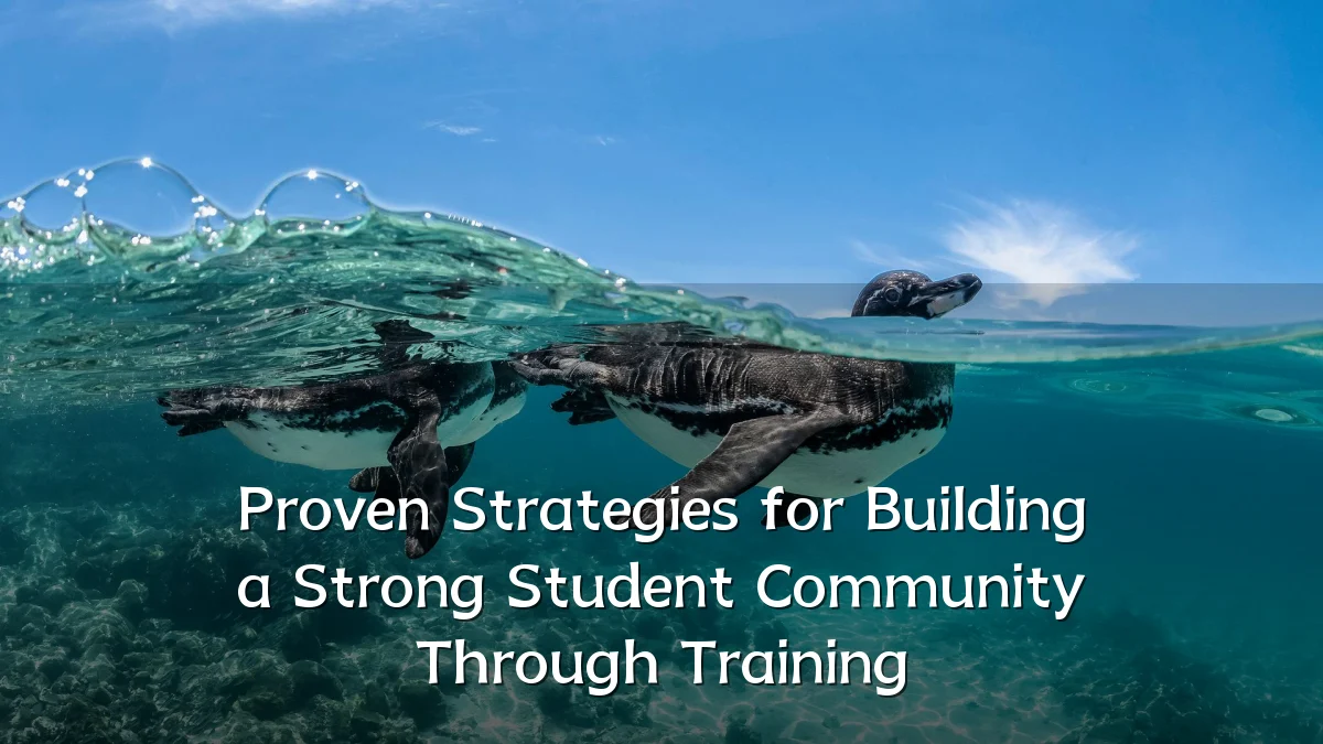 Proven Strategies for Building a Strong Student Community Through Training