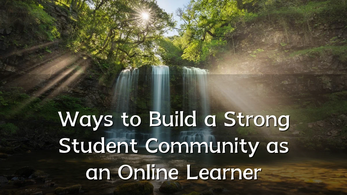 Ways to Build a Strong Student Community as an Online Learner