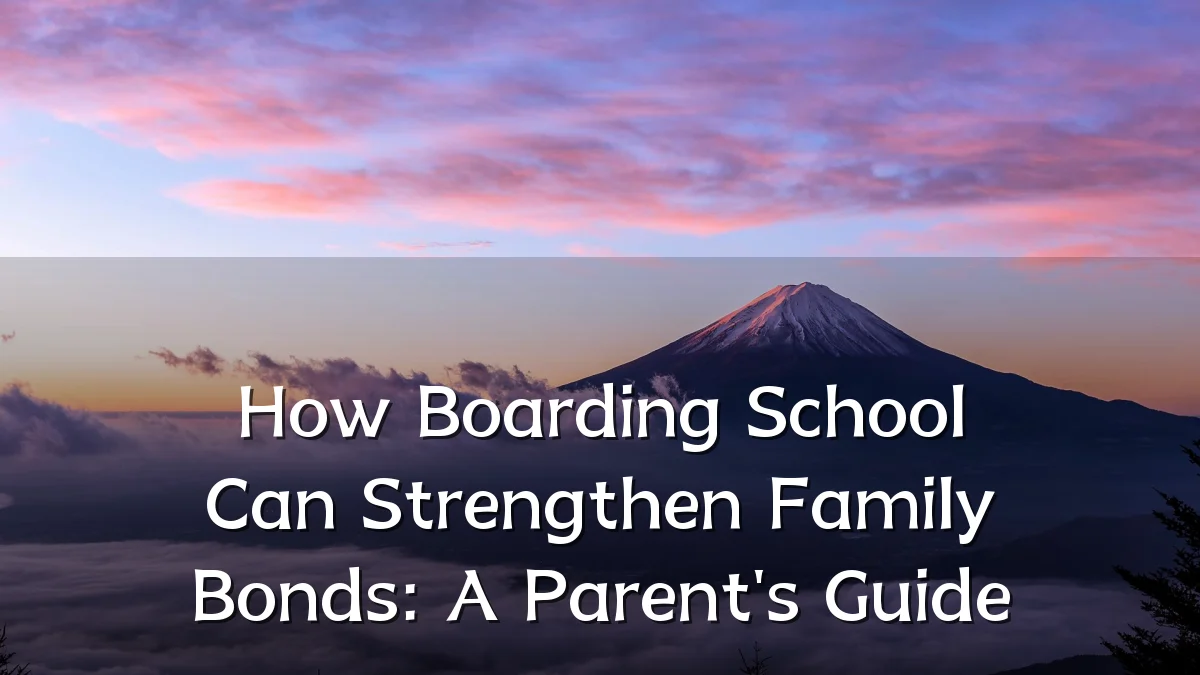 How Boarding School Can Strengthen Family Bonds: A Parent's Guide