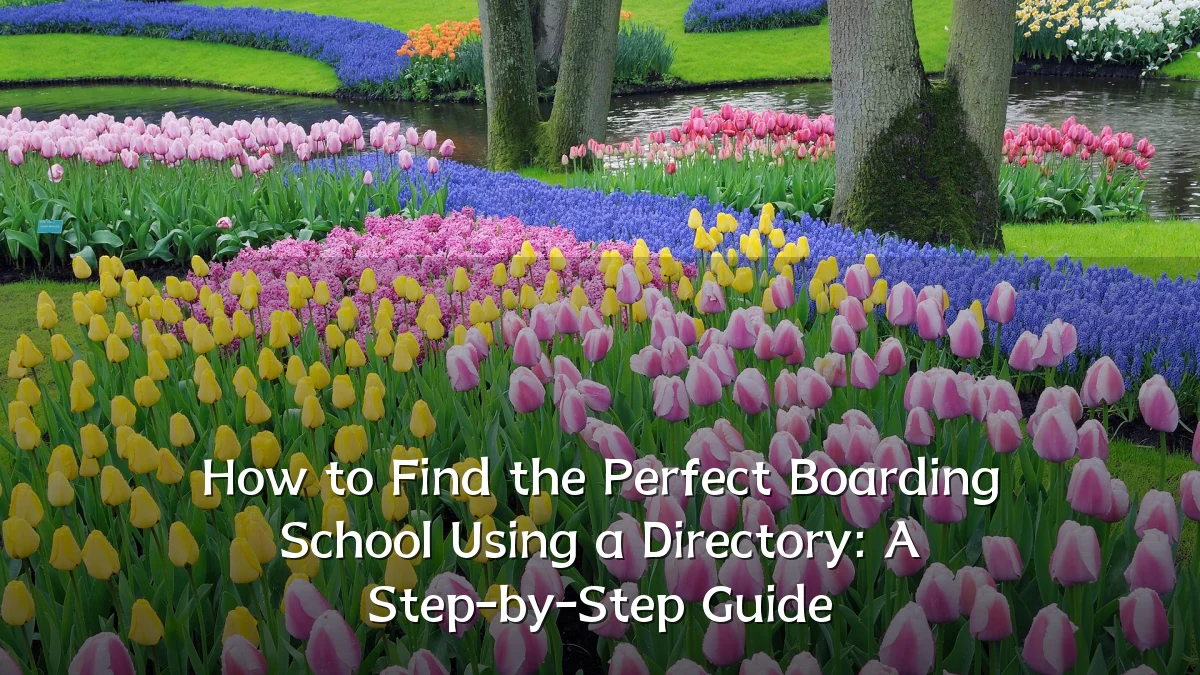 How to Find the Perfect Boarding School Using a Directory: A Step-by-Step Guide