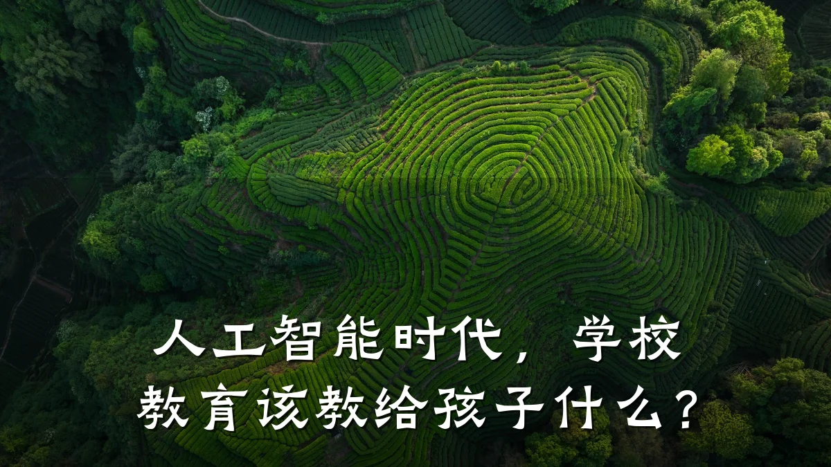 人工智能时代，学校教育该教给孩子什么？